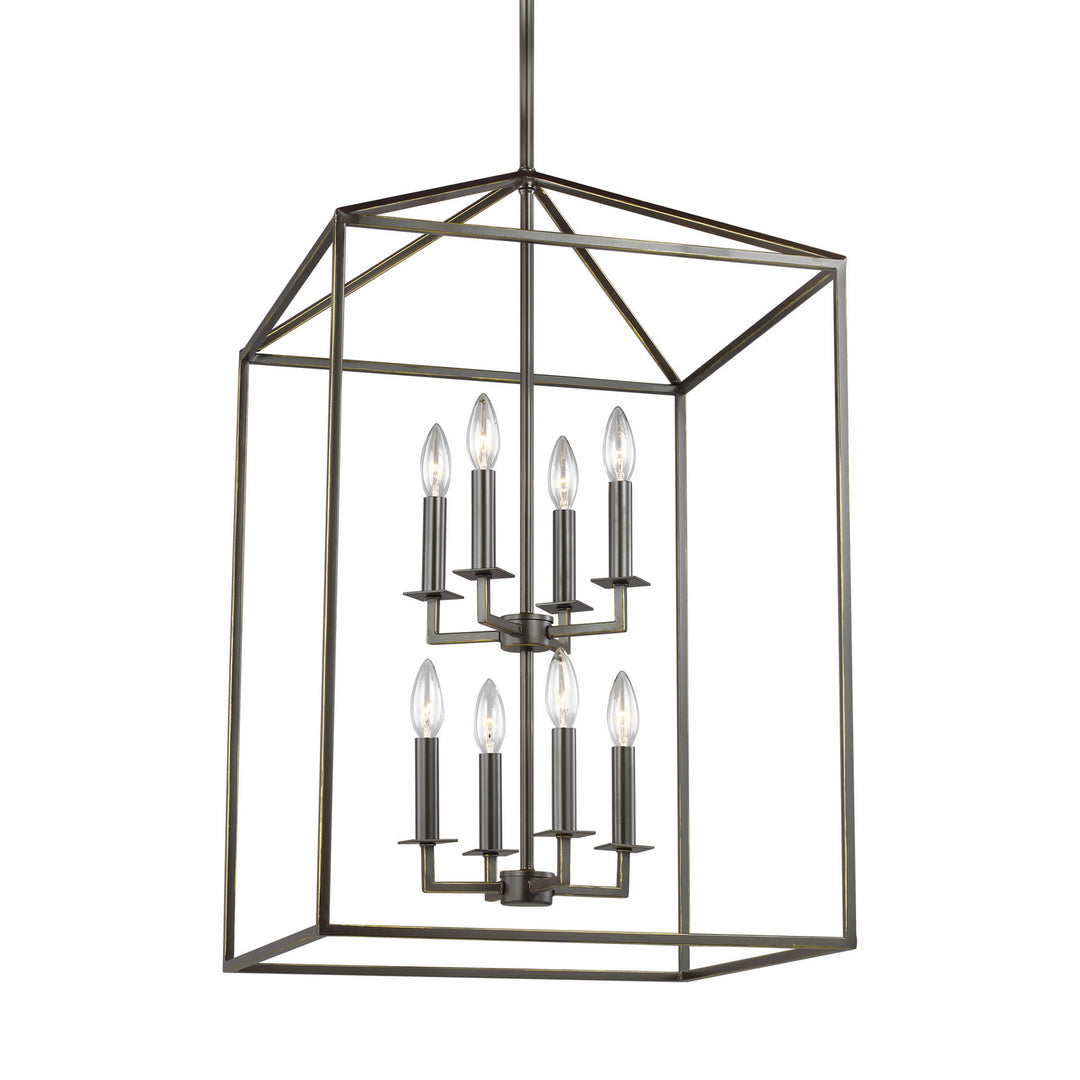 Generation Lighting Canada - 5115008-710 - Eight Light Hall / Foyer - Perryton - Bronze