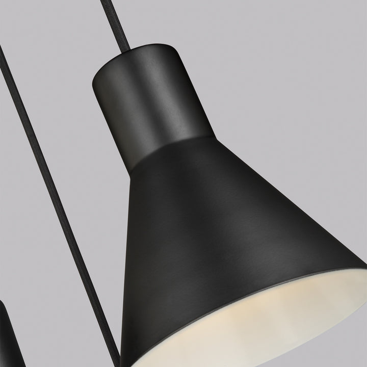 Generation Lighting Canada - 5141303EN3-962 - Three Light Cluster Pendant - Towner - Brushed Nickel