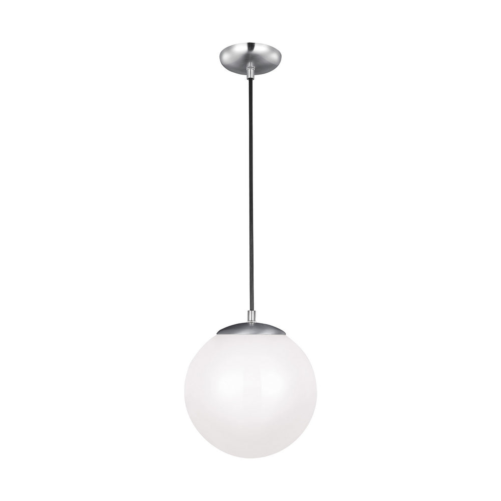 Visual Comfort Studio Canada - 602093S-04 - LED Pendant - Leo - Hanging Globe - Satin Aluminum