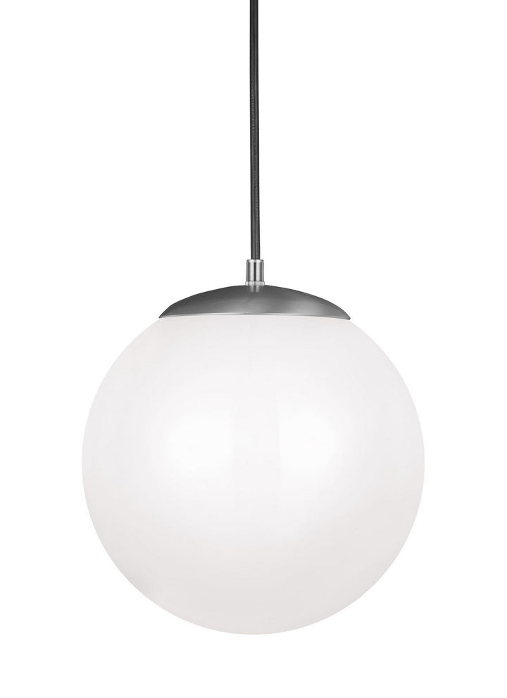 Visual Comfort Studio Canada - 602293S-04 - LED Pendant - Leo - Hanging Globe - Satin Aluminum