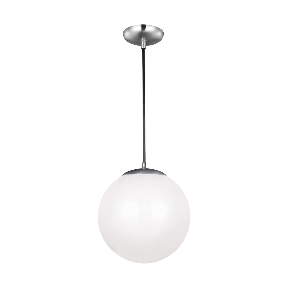 Visual Comfort Studio Canada - 602493S-04 - LED Pendant - Leo - Hanging Globe - Satin Aluminum