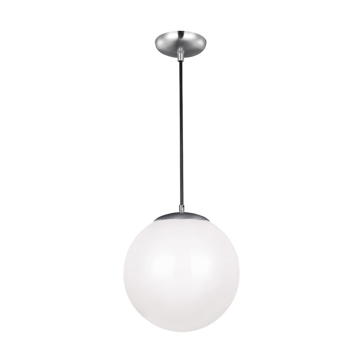Visual Comfort Studio Canada - 602493S-04 - LED Pendant - Leo - Hanging Globe - Satin Aluminum