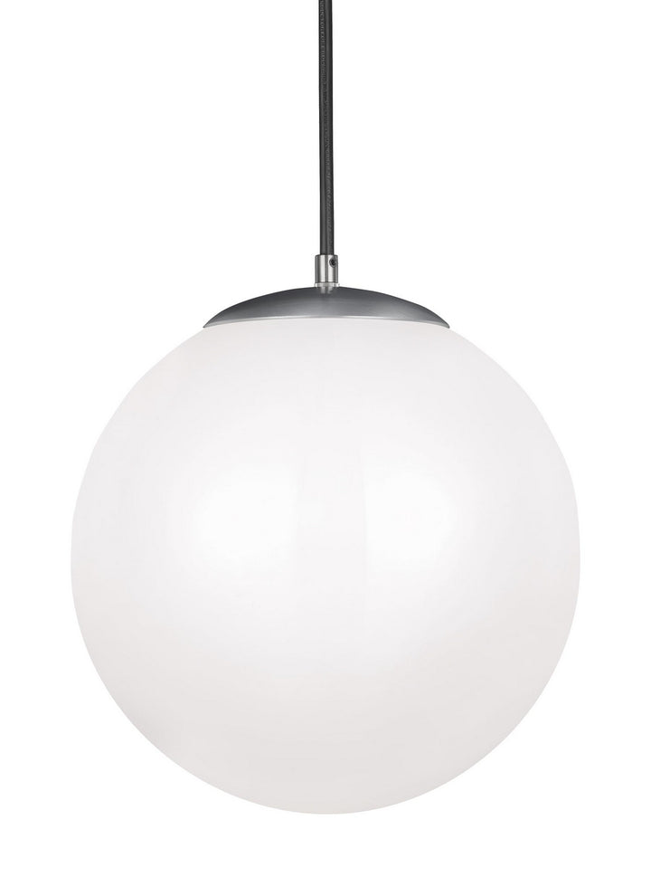Visual Comfort Studio Canada - 602493S-04 - LED Pendant - Leo - Hanging Globe - Satin Aluminum