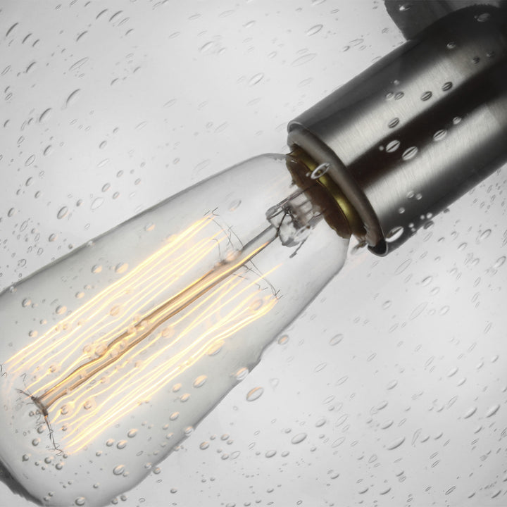 Visual Comfort Studio Canada - 6501801-04 - One Light Pendant - Leo - Hanging Globe - Satin Aluminum