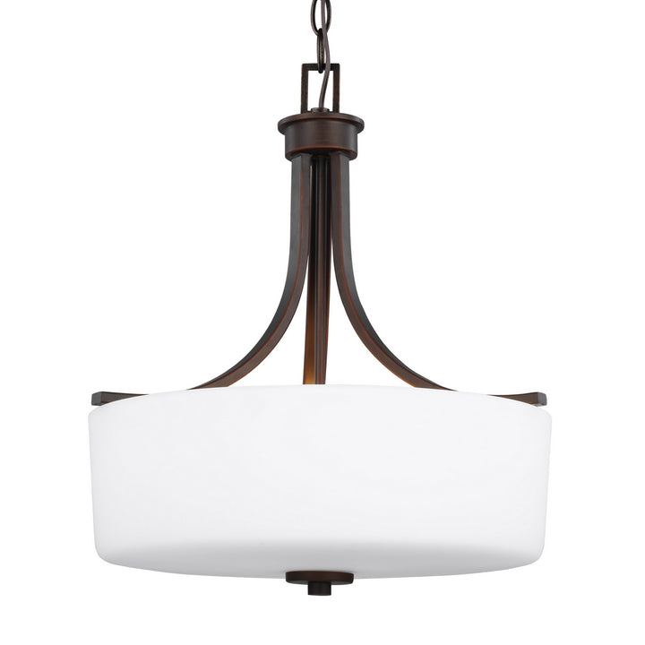 Generation Lighting Canada - 6528803EN3-710 - Three Light Pendant - Canfield - Bronze