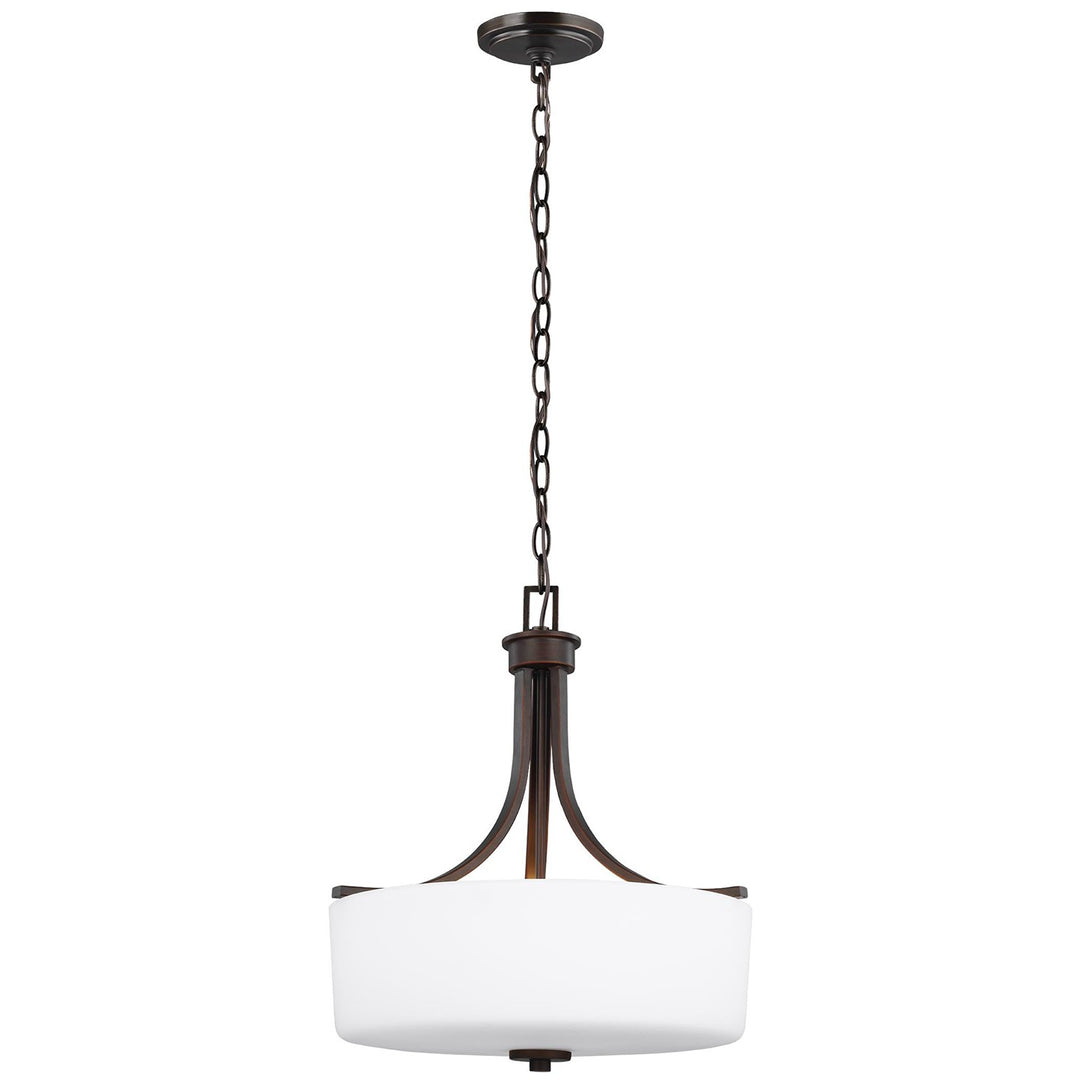 Generation Lighting Canada - 6528803EN3-710 - Three Light Pendant - Canfield - Bronze