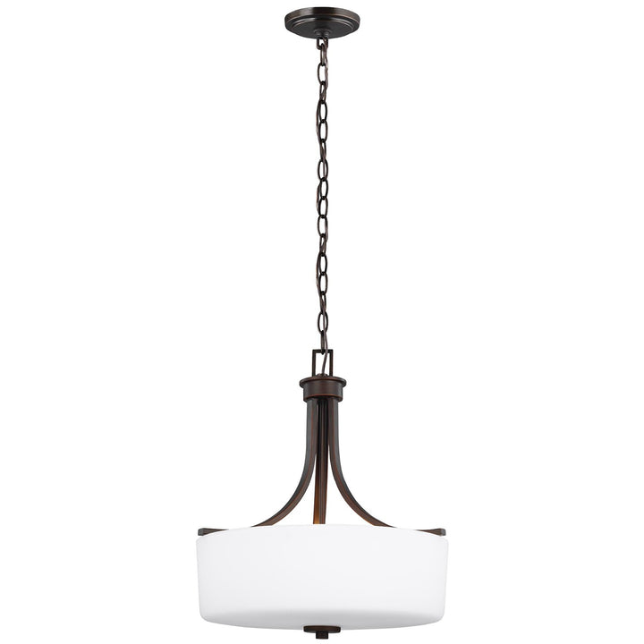Generation Lighting Canada - 6528803EN3-710 - Three Light Pendant - Canfield - Bronze