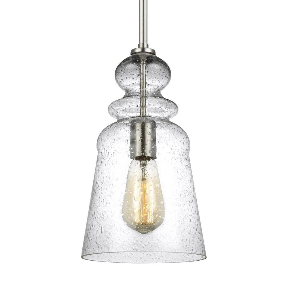 Generation Lighting Canada - 6536901-962 - One Light Pendant - Kea - Brushed Nickel