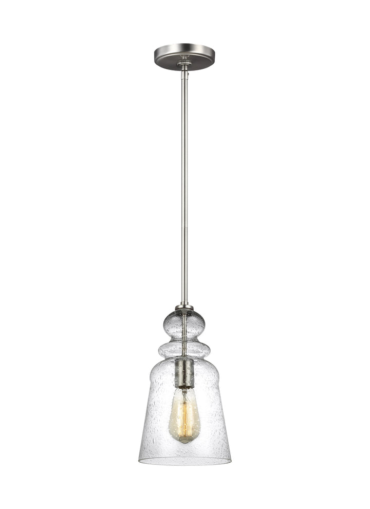 Generation Lighting Canada - 6536901-962 - One Light Pendant - Kea - Brushed Nickel