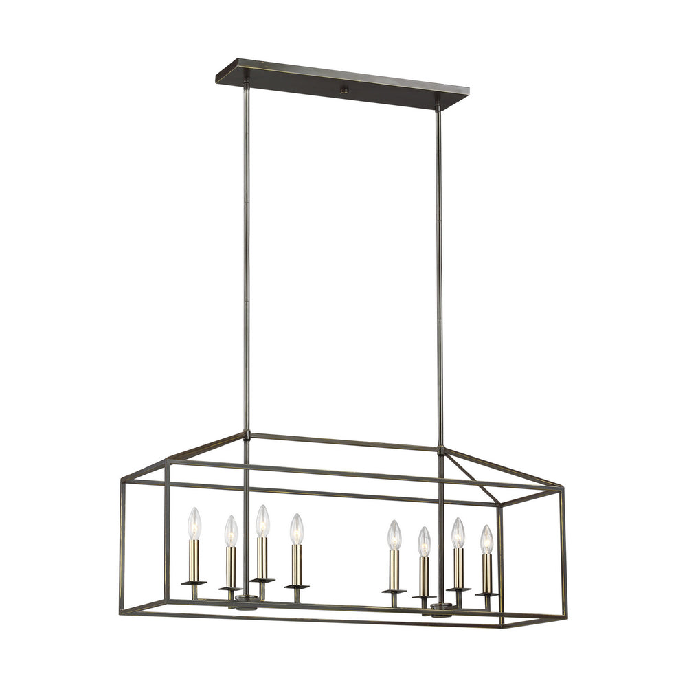 Generation Lighting Canada - 6615008EN-710 - Eight Light Island Pendant - Perryton - Bronze