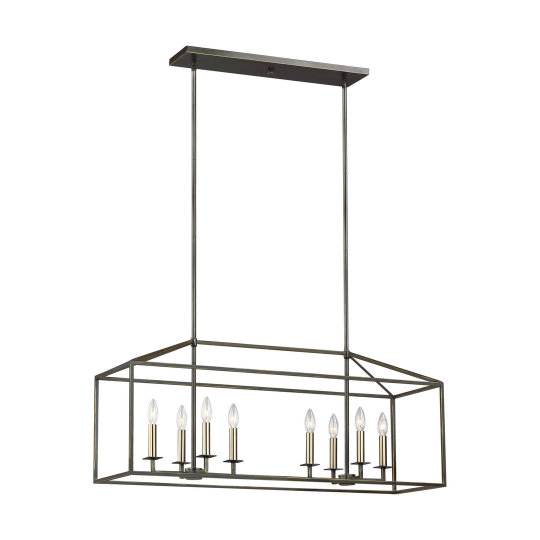 Generation Lighting Canada - 6615008EN-710 - Eight Light Island Pendant - Perryton - Bronze