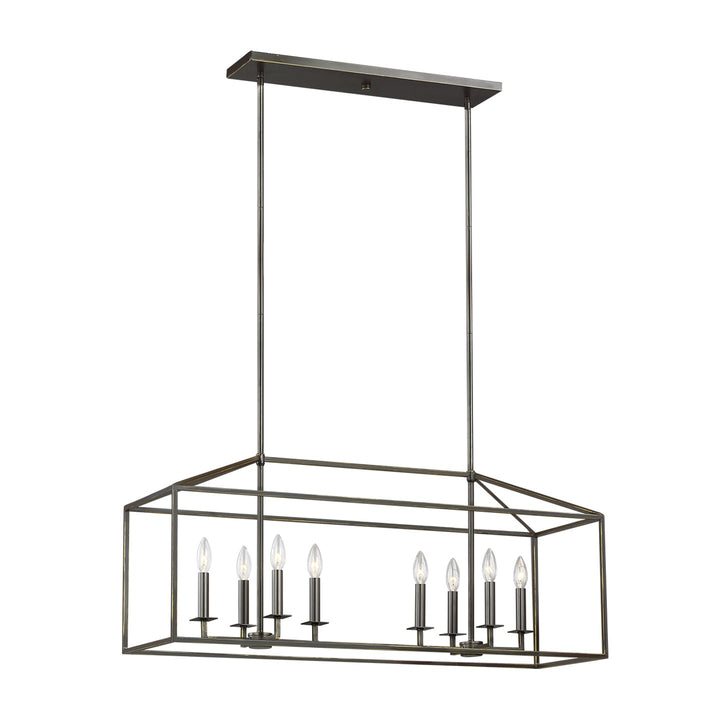 Generation Lighting Canada - 6615008EN-710 - Eight Light Island Pendant - Perryton - Bronze