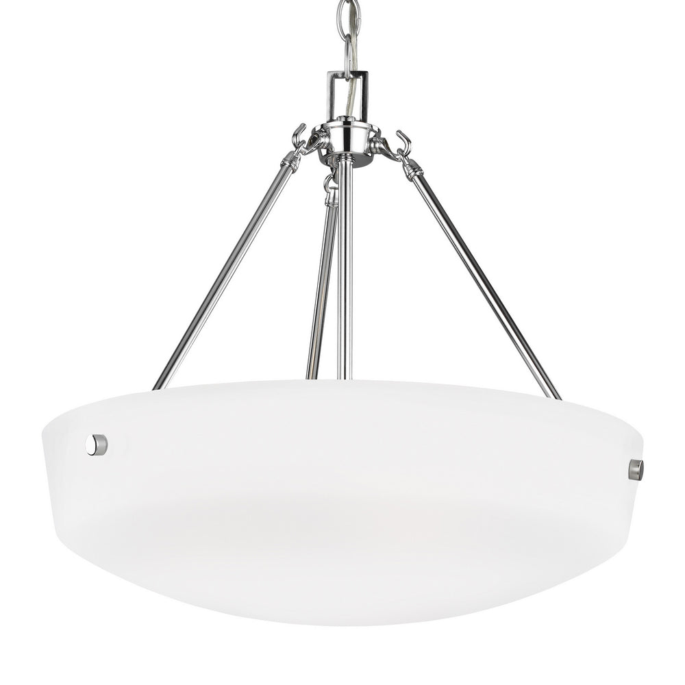 Generation Lighting Canada - 6615203-05 - Three Light Pendant - Kerrville - Chrome
