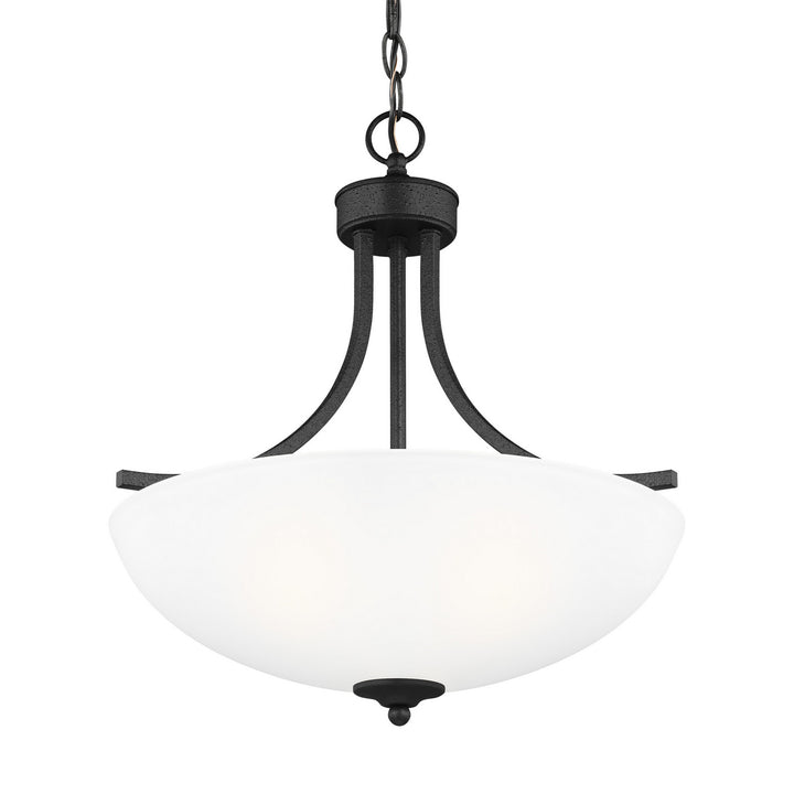 Generation Lighting Canada - 6616503-112 - Three Light Pendant - Geary - Midnight Black