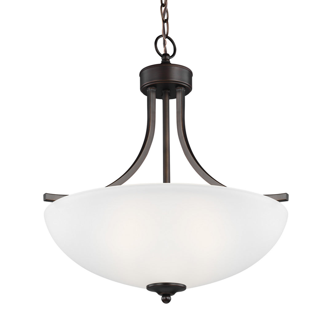 Generation Lighting Canada - 6616503EN3-710 - Three Light Pendant - Geary - Bronze