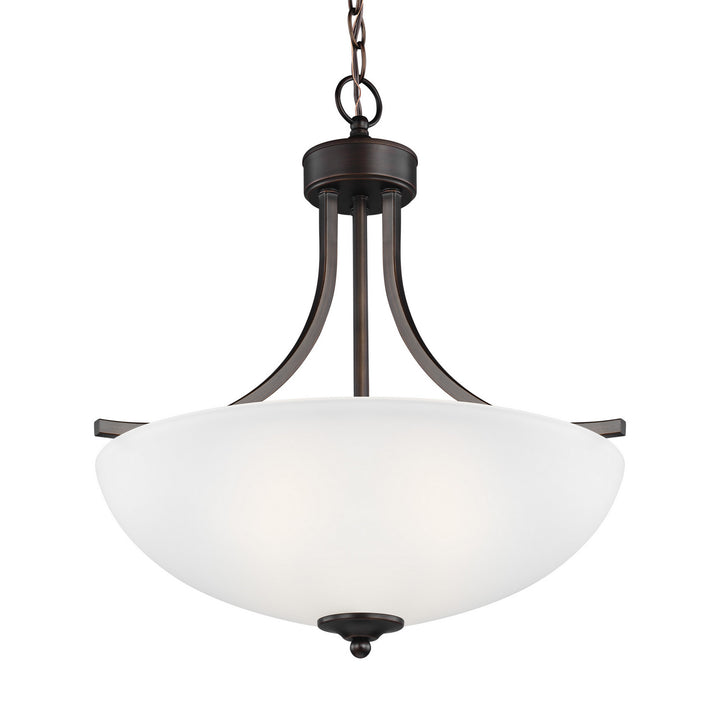 Generation Lighting Canada - 6616503EN3-710 - Three Light Pendant - Geary - Bronze