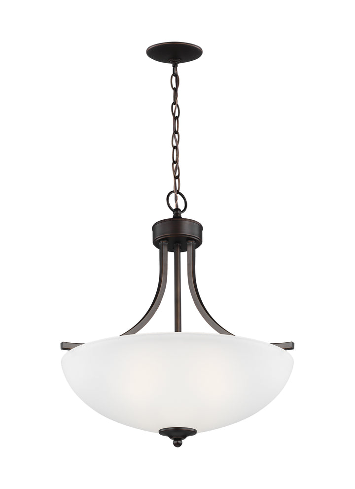 Generation Lighting Canada - 6616503EN3-710 - Three Light Pendant - Geary - Bronze