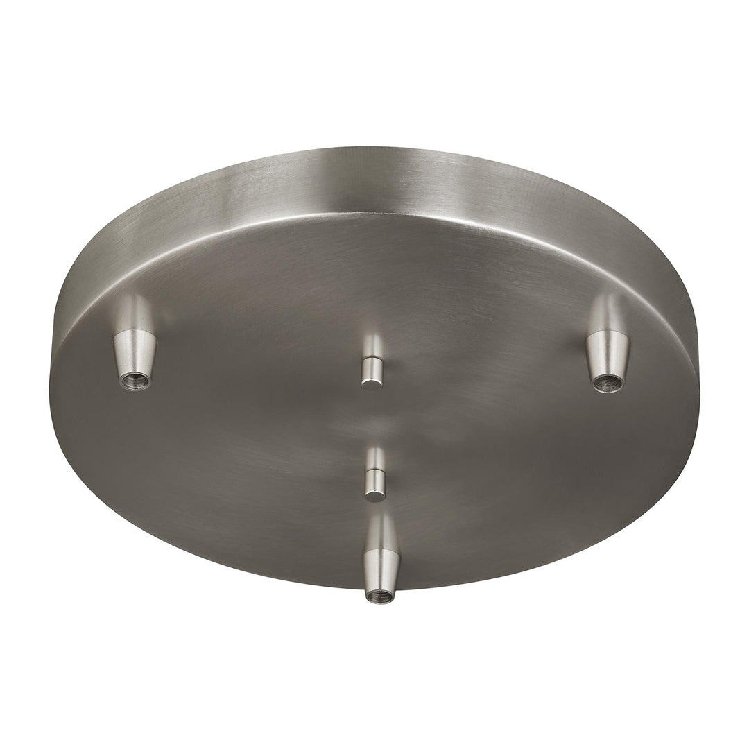 Generation Lighting Canada - 7449403-962 - Three Light Cluster Canopy - Multi-Port Canopy - Brushed Nickel