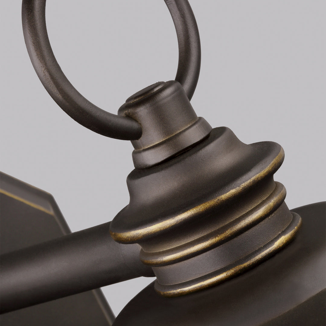 Generation Lighting Canada - 8650701-71 - One Light Outdoor Wall Lantern - Calder - Antique Bronze