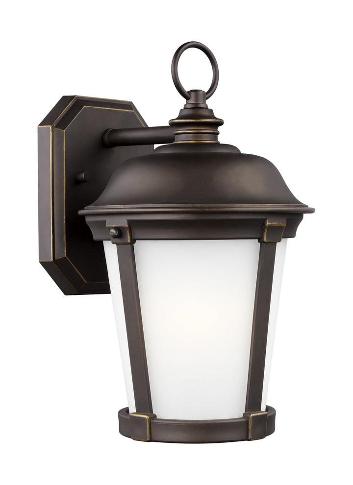 Calder One Light Outdoor Wall Lantern in Antique Bronze - available from The Lighting Shoppe, trusted by Canadian homeowners