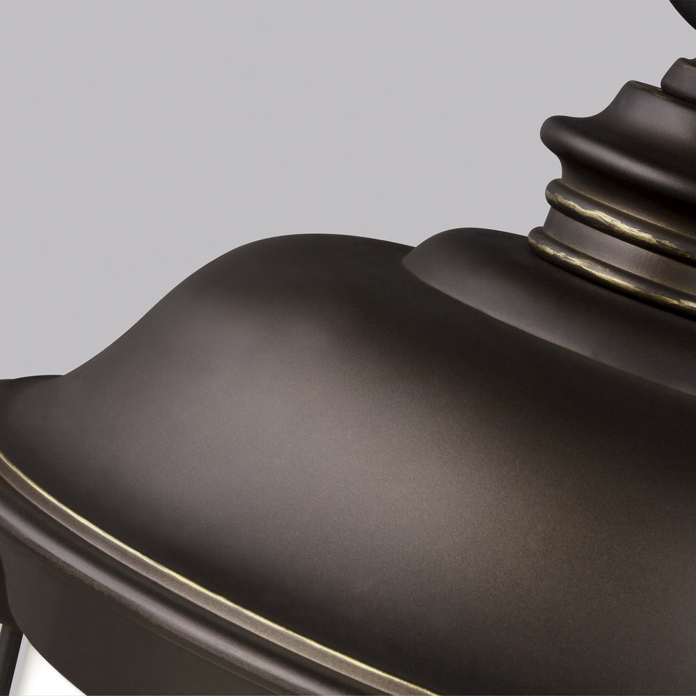 Generation Lighting Canada - 8250701-71 - One Light Outdoor Post Lantern - Calder - Antique Bronze