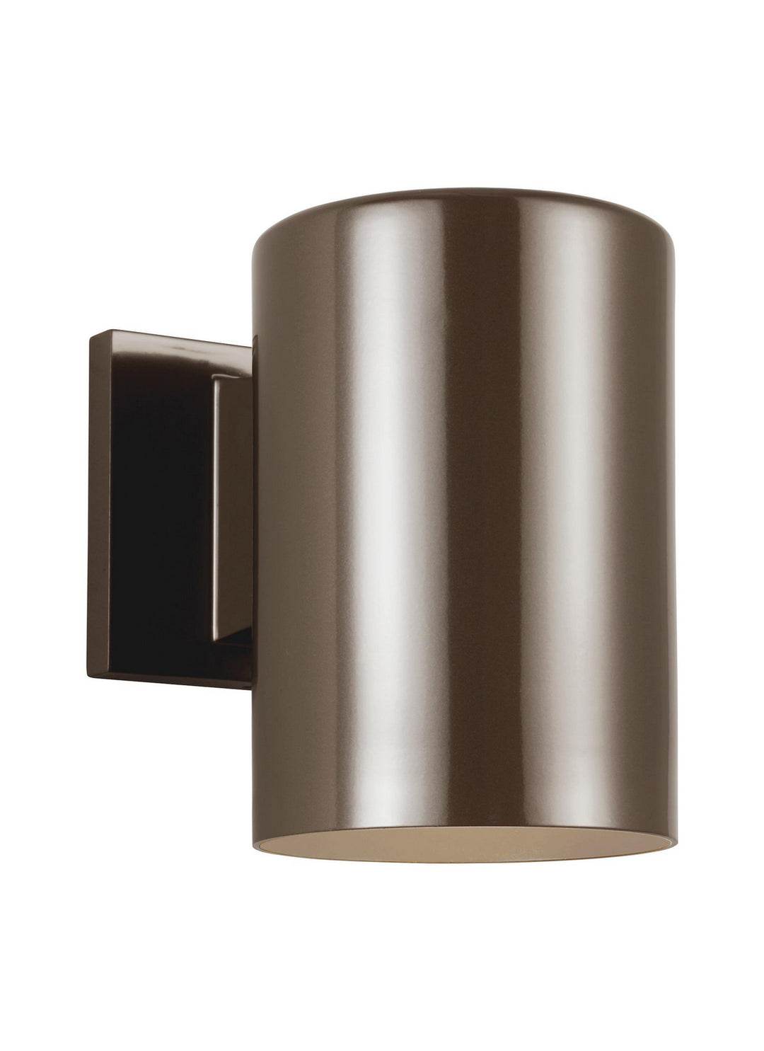 Outdoor Cylinders LED Outdoor Wall Lantern in Bronze - available from The Lighting Shoppe, trusted by Canadian homeowners