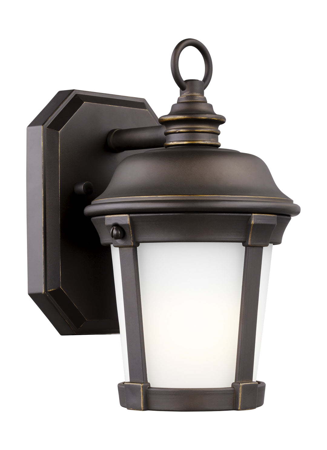 Calder One Light Outdoor Wall Lantern in Antique Bronze - available from The Lighting Shoppe, trusted by Canadian homeowners