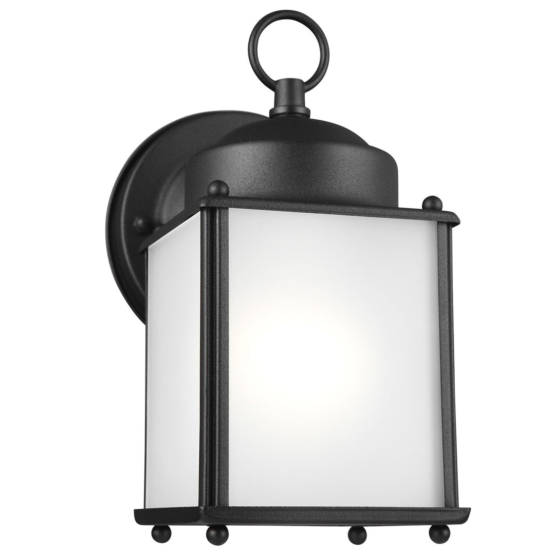 Generation Lighting Canada - 8592001EN3-12 - One Light Outdoor Wall Lantern - New Castle - Black