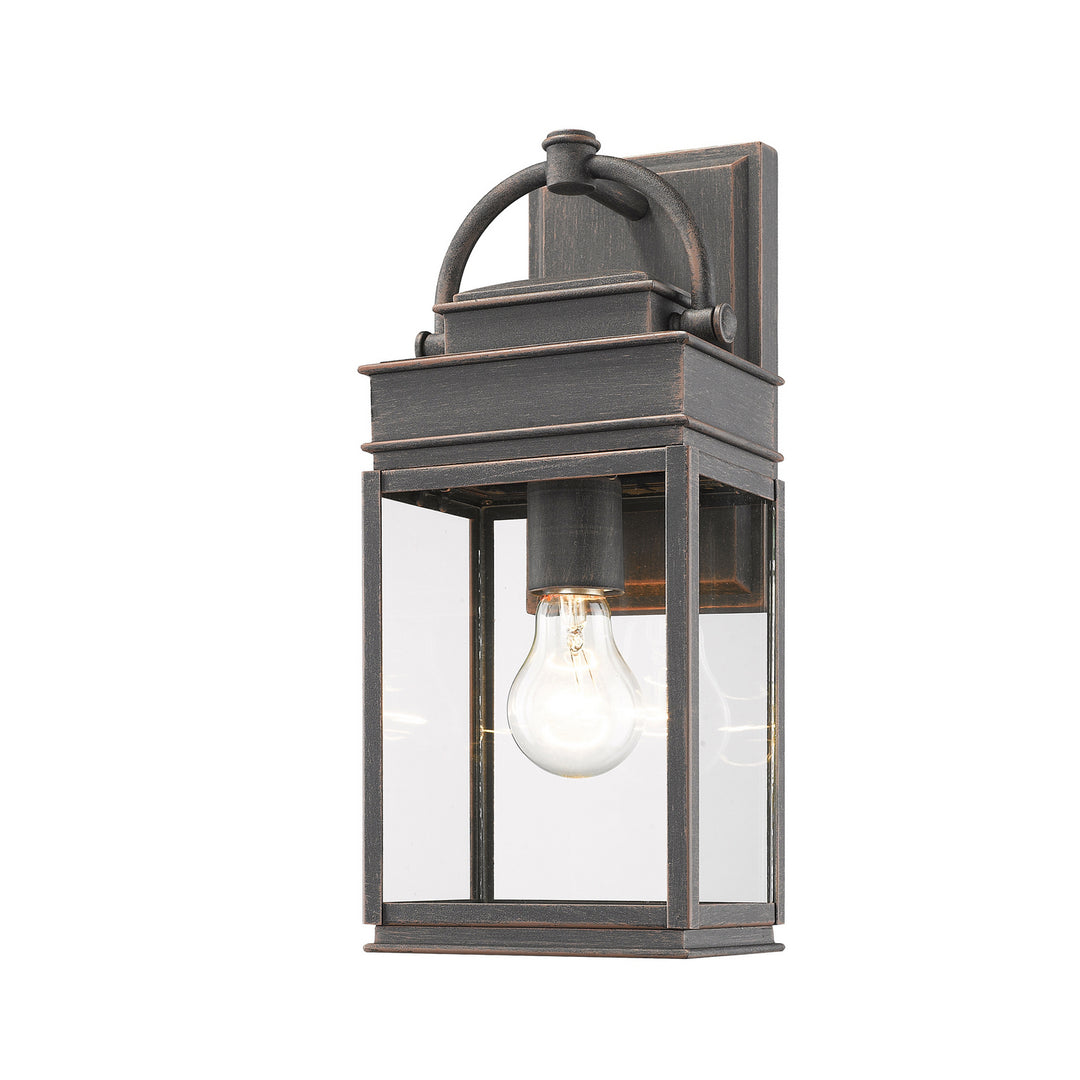 Fulton One Light Outdoor Wall Mount in Oil Rubbed Bronze - available from The Lighting Shoppe, trusted by Canadian homeowners
