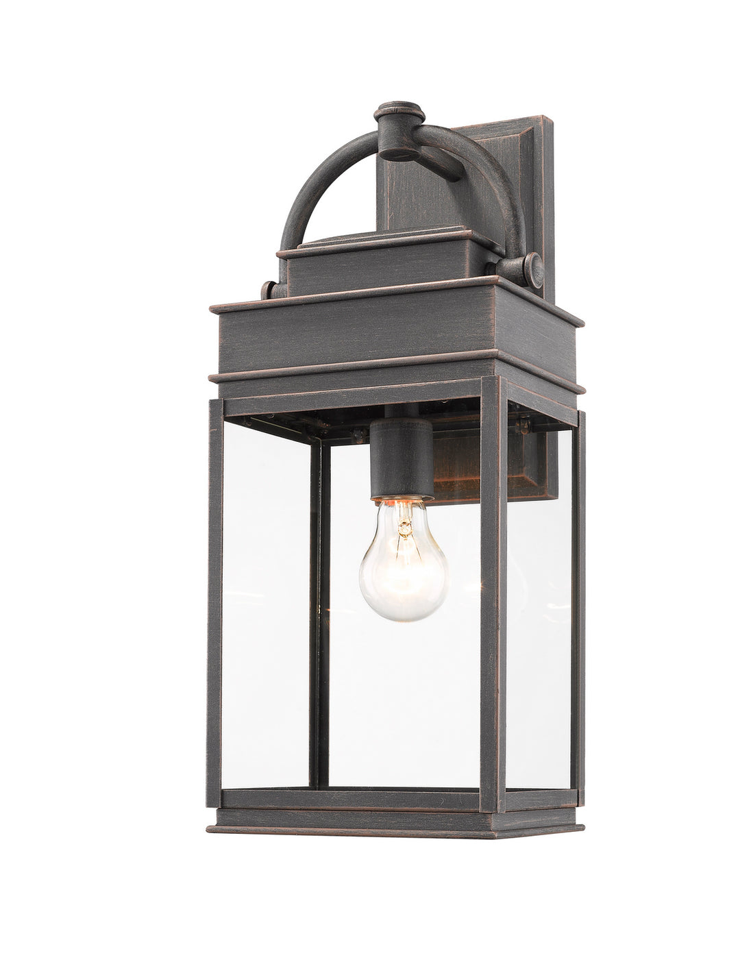 Fulton One Light Outdoor Wall Mount in Oil Rubbed Bronze - available from The Lighting Shoppe, trusted by Canadian homeowners