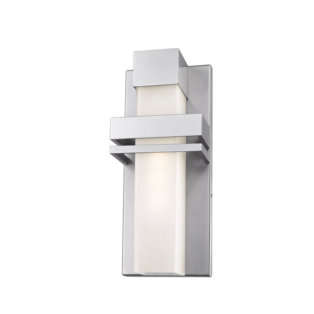 Camden LED Outdoor Wall Mount in Silver - available from The Lighting Shoppe, trusted by Canadian homeowners