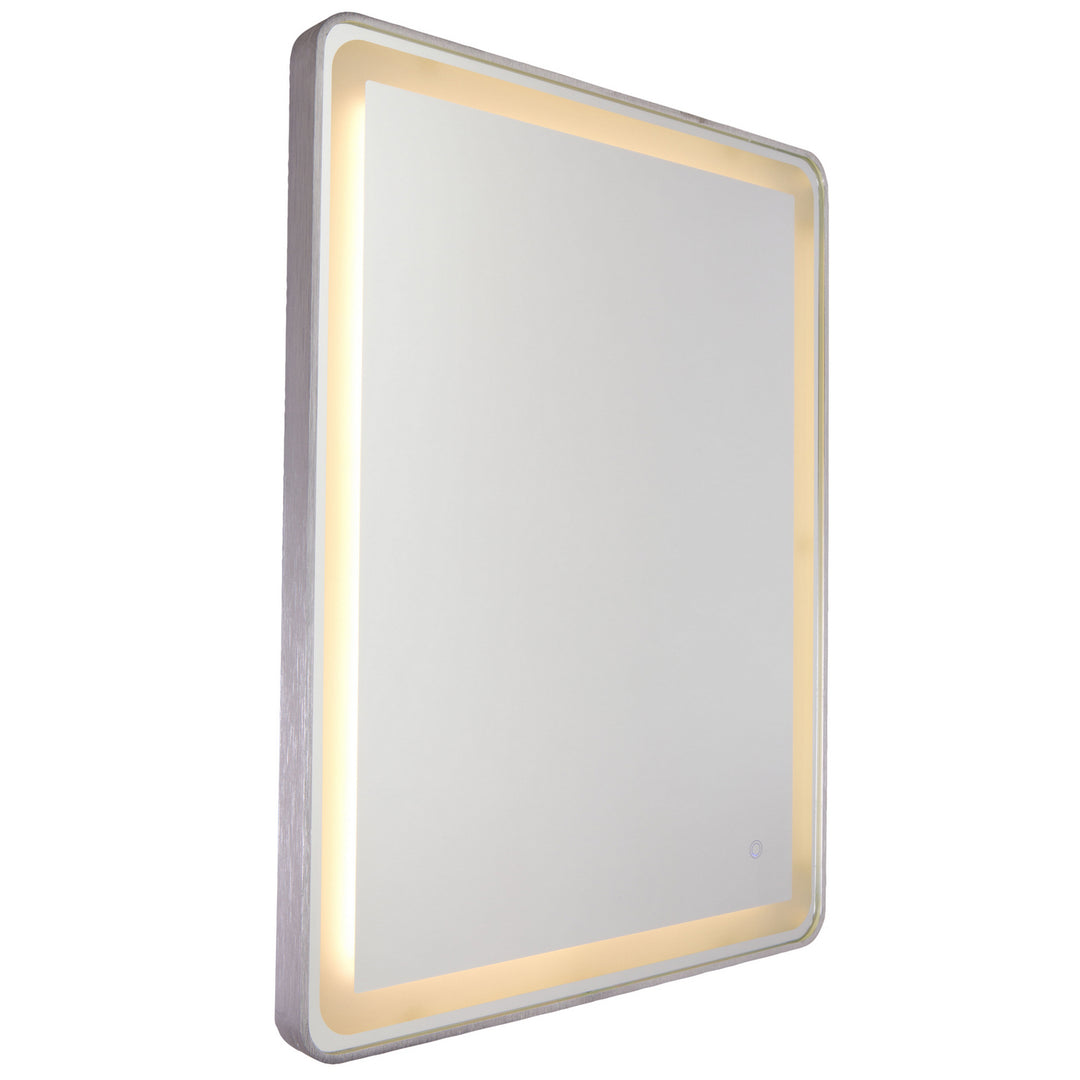 Reflections LED Mirror in Brushed Aluminum - available from The Lighting Shoppe, trusted by Canadian homeowners