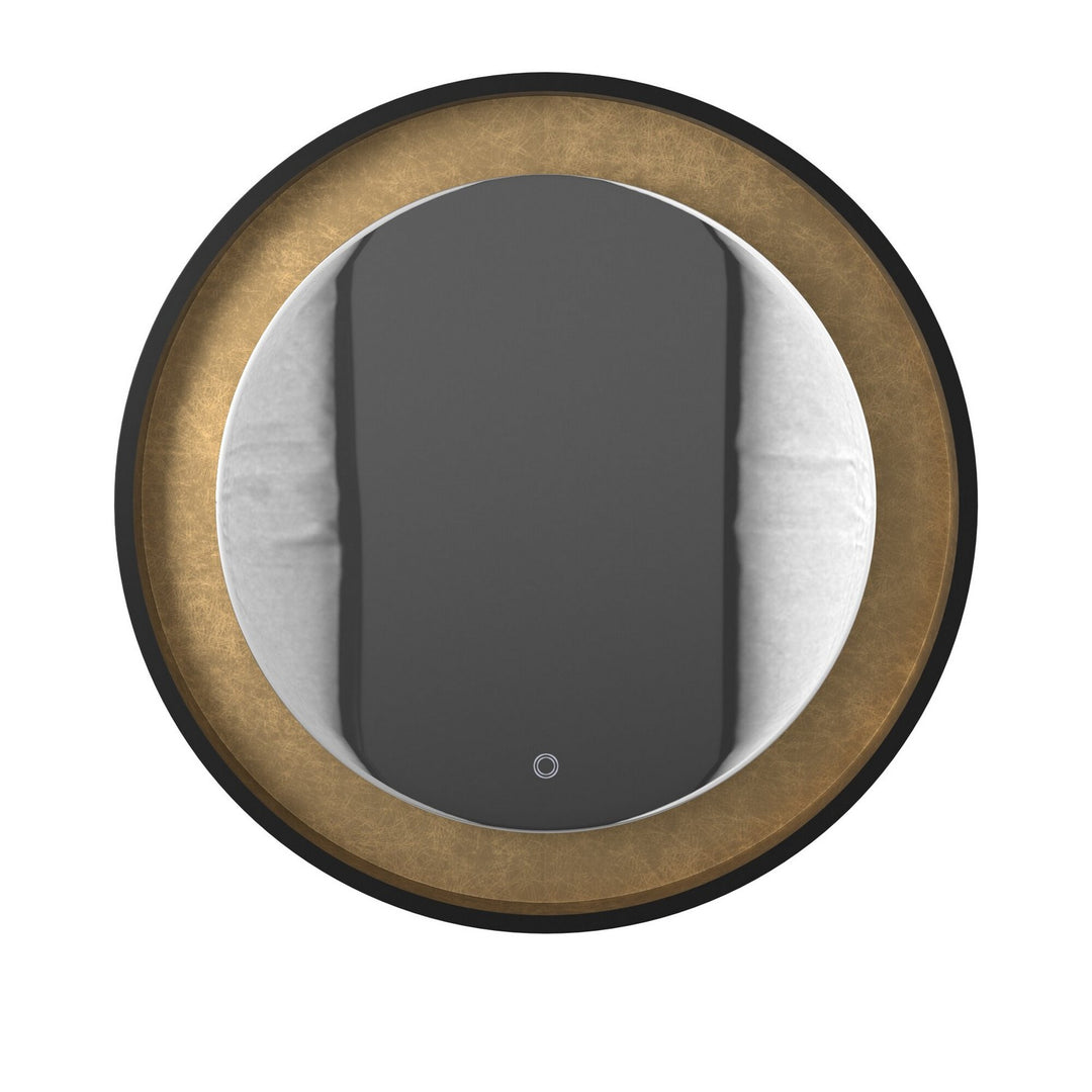 Artcraft Canada - AM304 - LED Mirror - Reflections - Oil Rubbed Bronze & Gold Leaf