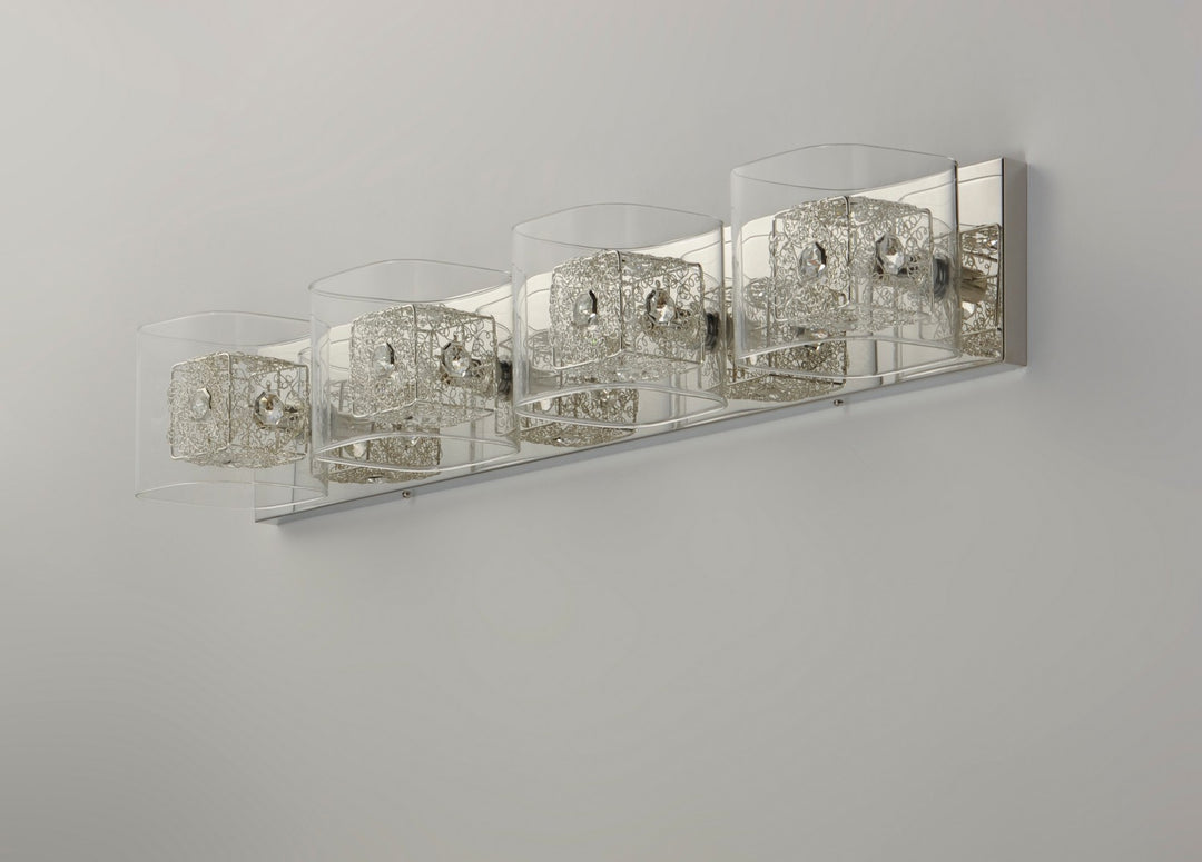 ET2 - E22834-18SVPC - LED Bath Vanity - Gem - Polished Chrome