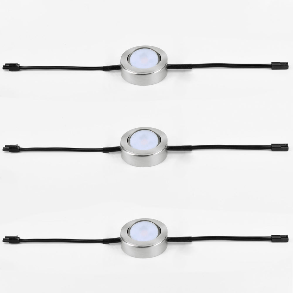 Maxim - 53836SN - LED Puck - CounterMax MX-LD-AC - Satin Nickel