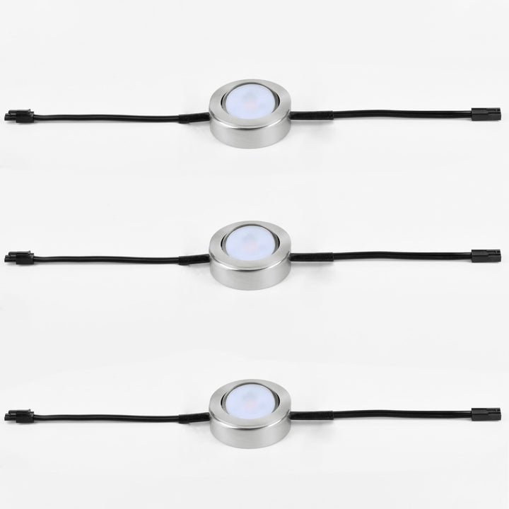 Maxim - 53836SN - LED Puck - CounterMax MX-LD-AC - Satin Nickel