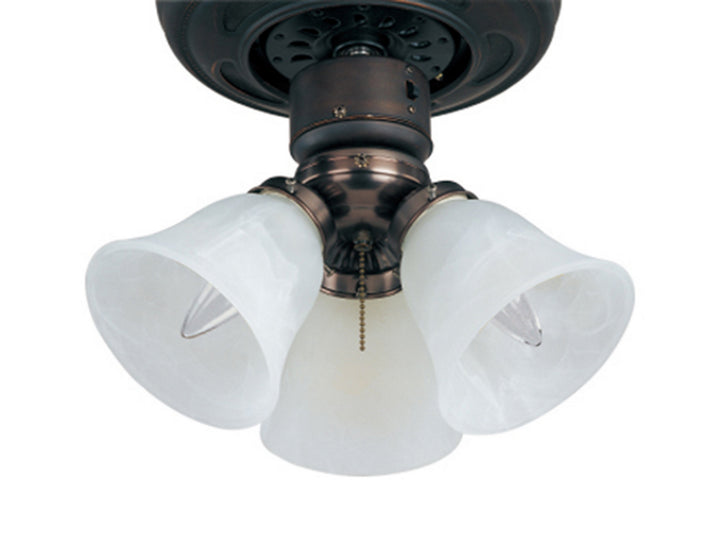 Maxim - FKT207FTOI - Three Light Ceiling Fan Light Kit - Fan Light Kits - Oil Rubbed Bronze