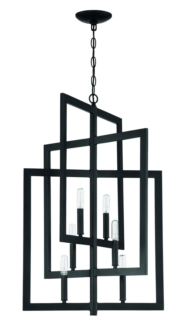Craftmade Canada - 44936-ESP - Six Light Foyer Pendant - Portrait - Espresso