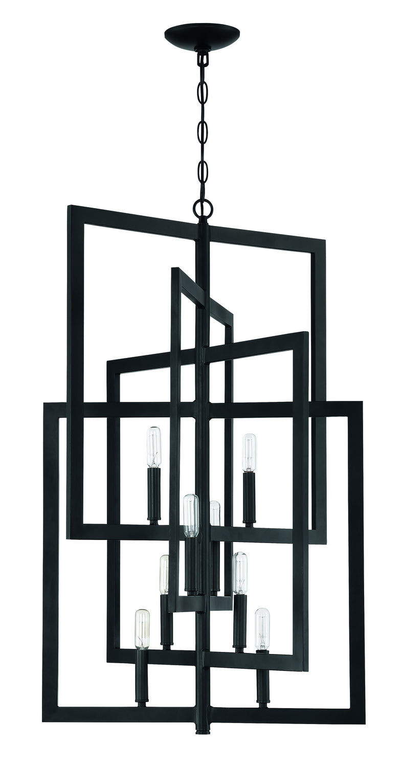 Craftmade Canada - 44938-ESP - Eight Light Foyer Pendant - Portrait - Espresso