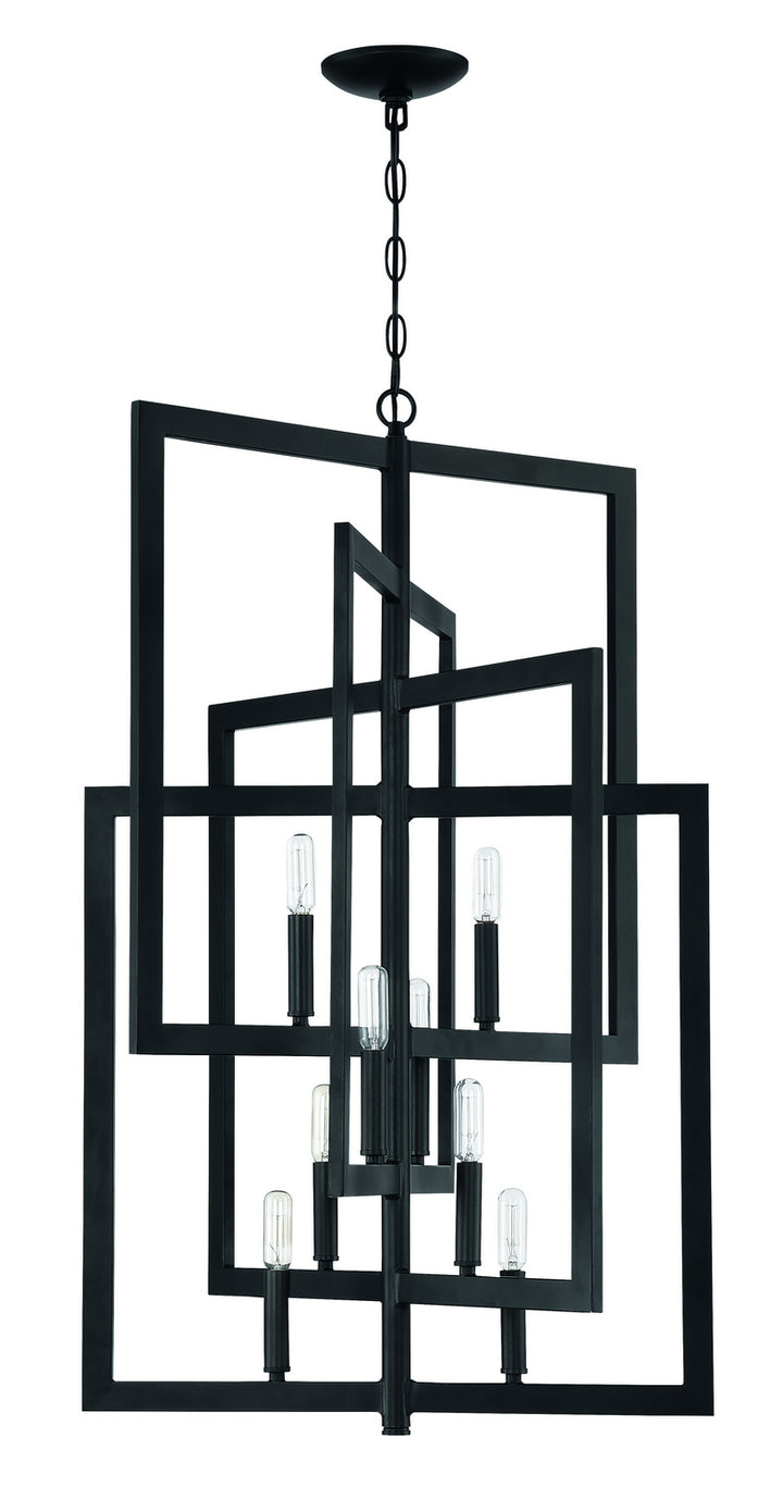 Craftmade Canada - 44938-ESP - Eight Light Foyer Pendant - Portrait - Espresso