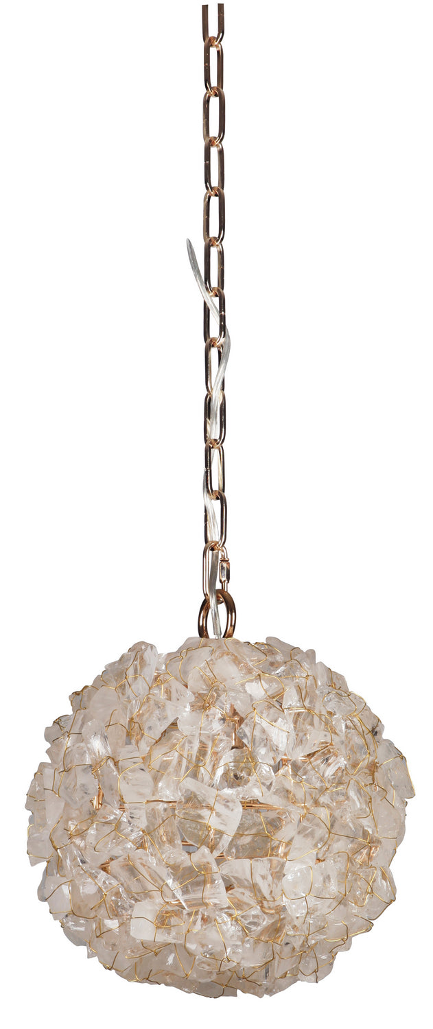 Roxx One Light Mini Pendant in Gilded - available from The Lighting Shoppe, trusted by Canadian homeowners