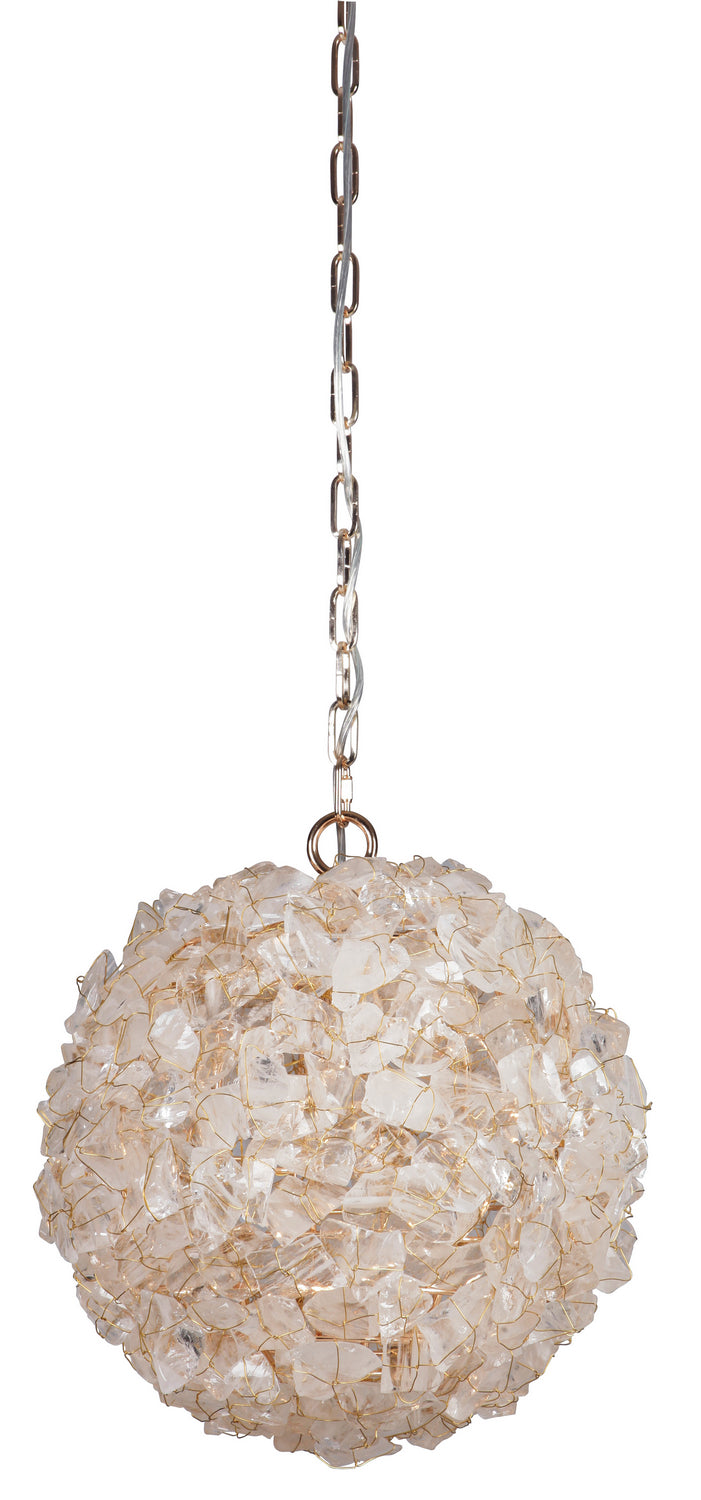 Roxx One Light Pendant in Gilded - available from The Lighting Shoppe, trusted by Canadian homeowners