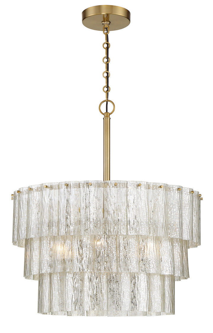 Craftmade Canada - 48694-SB - Nine Light Pendant - Museo - Satin Brass