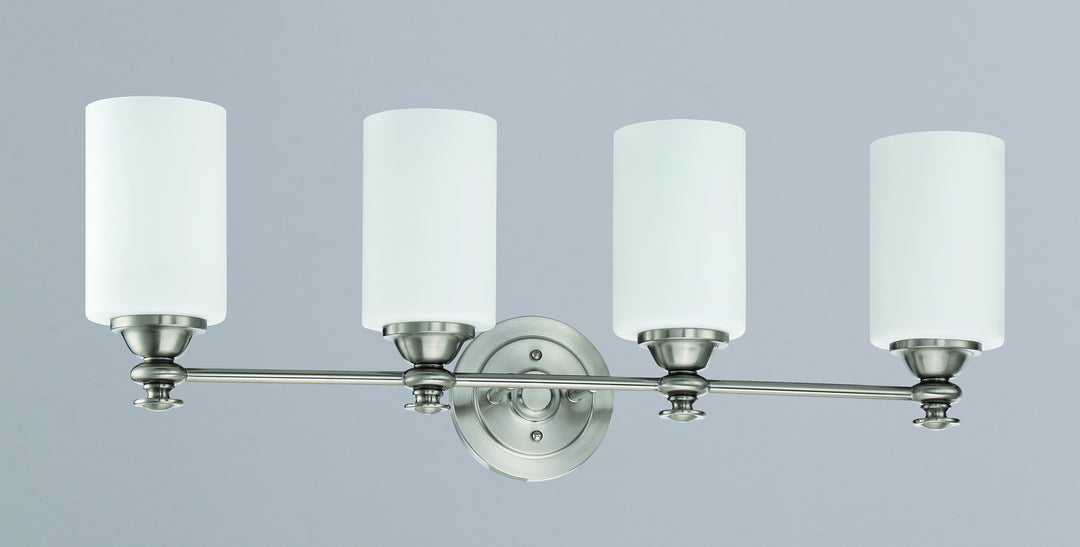 Craftmade Canada - 49804-BNK - Four Light Vanity - Dardyn - Brushed Polished Nickel