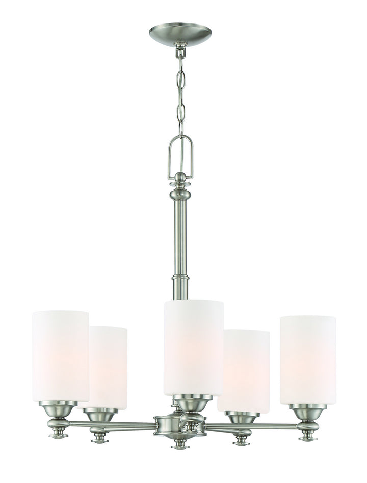 Craftmade Canada - 49825-BNK - Five Light Chandelier - Dardyn - Brushed Polished Nickel