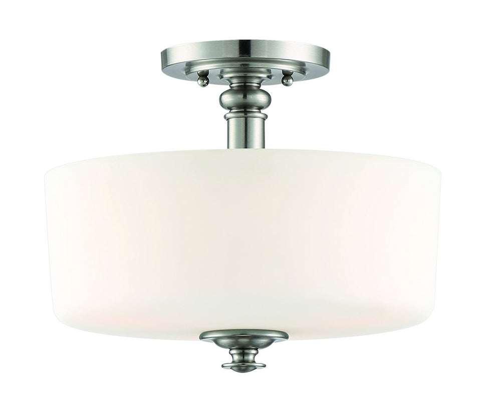 Craftmade Canada - 49853-BNK - Three Light Convertible Semi Flush - Dardyn - Brushed Polished Nickel