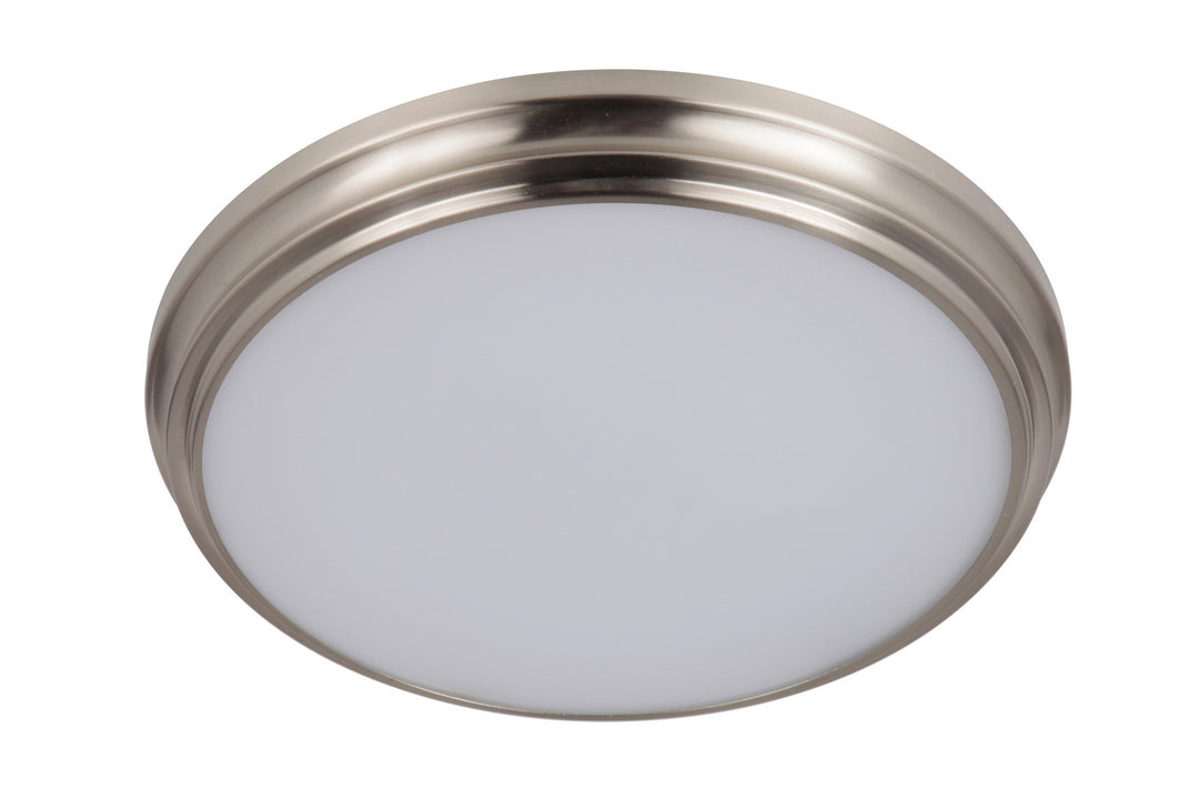 X66 flushmounts LED Flushmount in Brushed Polished Nickel - available from The Lighting Shoppe, trusted by Canadian homeowners