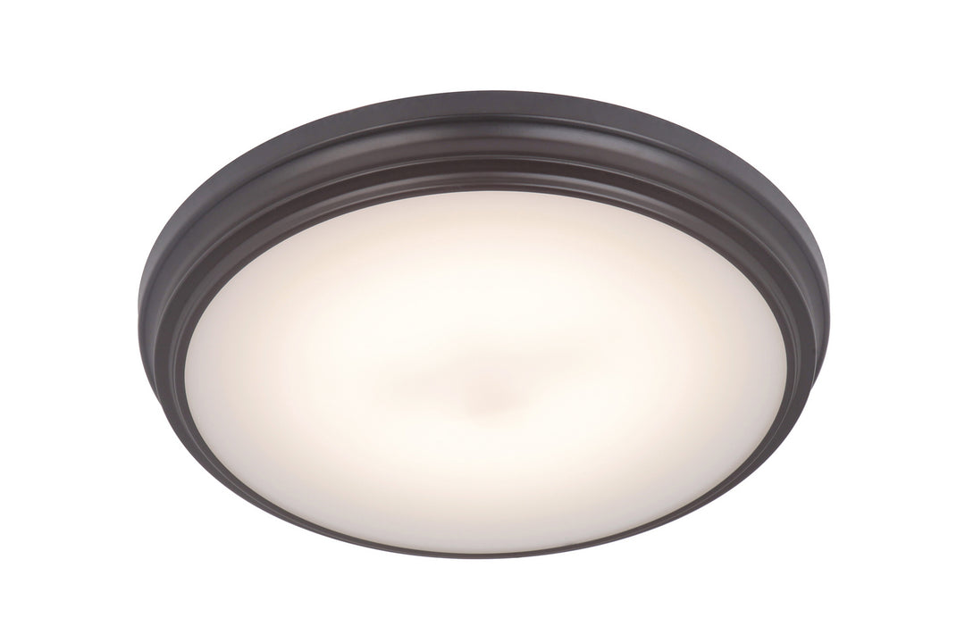 X66 flushmounts LED Flushmount in Oiled Bronze - available from The Lighting Shoppe, trusted by Canadian homeowners