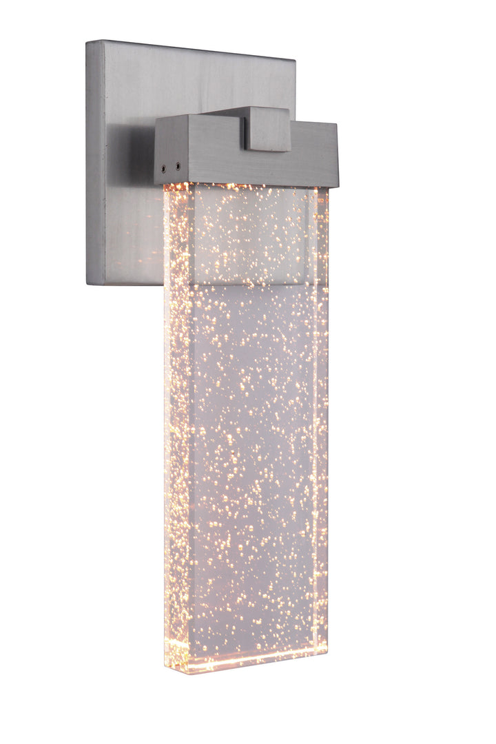 Craftmade Canada - Z1604-SA-LED - LED Outdoor Wall Lantern - Aria - Satin Aluminum