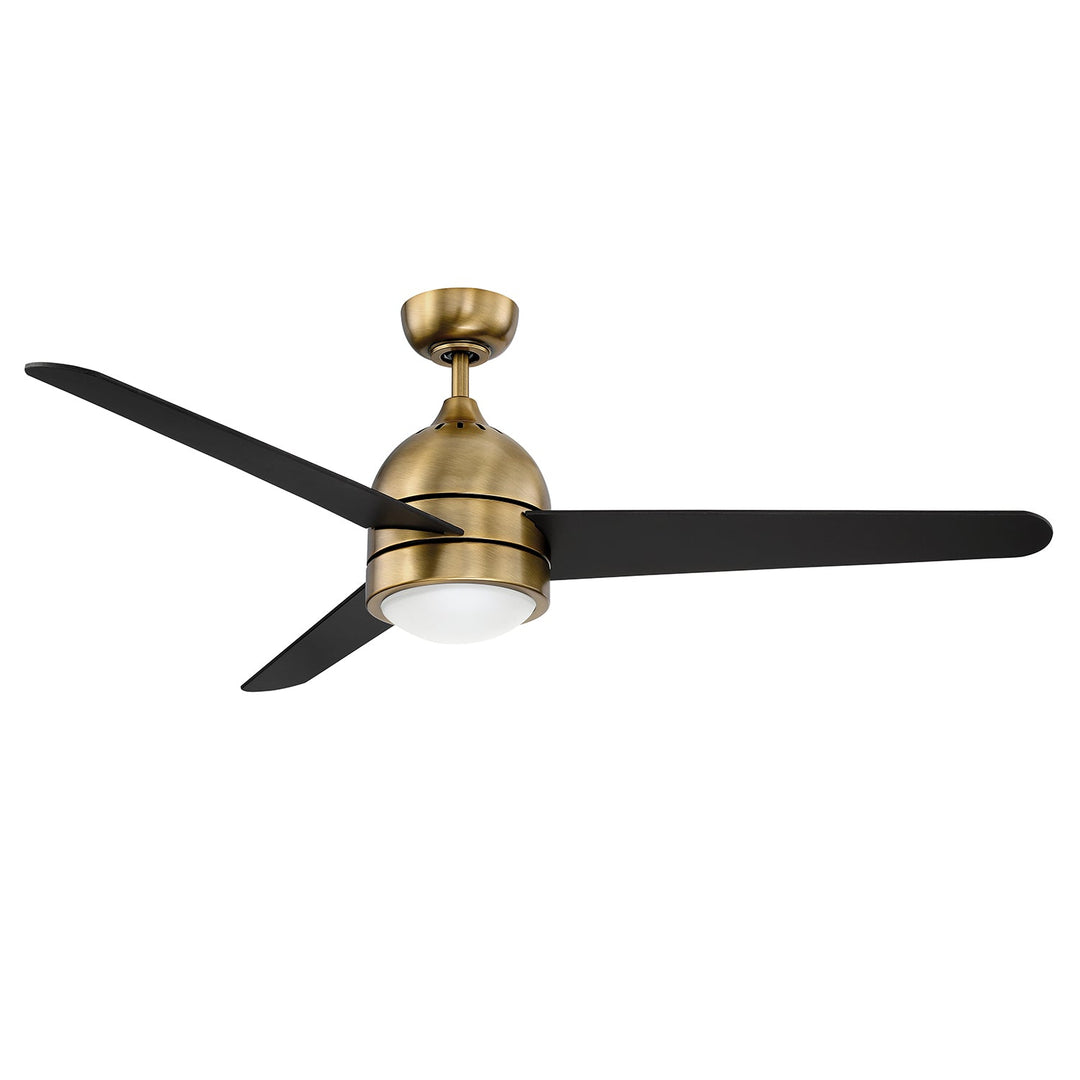 Zig 52"Ceiling Fan in New Aged Brass Kendal Canada